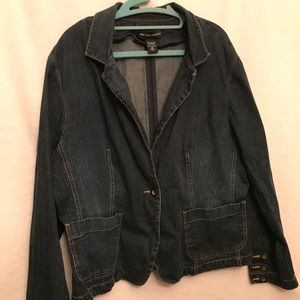 Retro single breast jacket